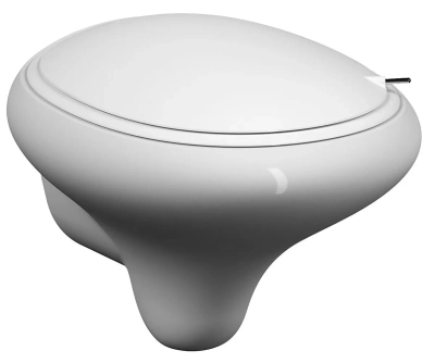 Vitra İstanbul Asma Klozet Rim-ex, Gizli Montajli, 53 cm Taharet Borulu, Taharet Borusu Girişi Siva Alti Uygulamali, Clean, Beyaz - 2