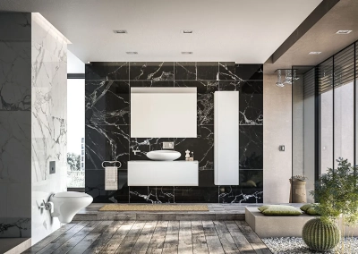 Vitra İstanbul Çanak Lavabo Yuvarlak, 60x55 cm Armatür Deliksiz, Su Taşma Deliksiz, Clean, Beyaz - 4