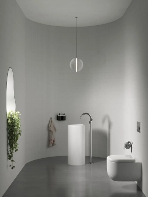 Vitra Liquid Asma Klozet Rim-ex, Gizli Montajlı, 54 cm Clean, Beyaz - 3