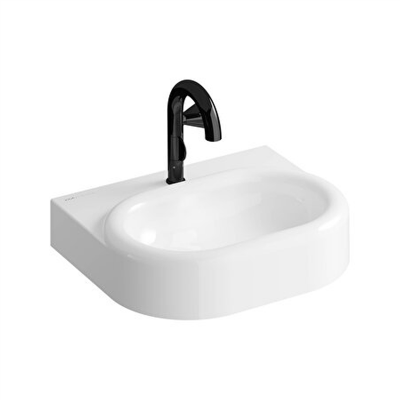 Vitra Liquid Lavabo 60x50 cm Tek Armatür Delikli, Su Taşma Deliksiz, Clean, Beyaz - 1