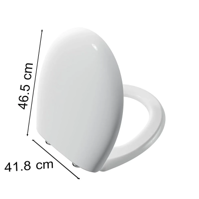 Vitra Memoria Klozet Kapağı Duroplast, Üstten Sıkmalı Yavaş Kapanır, Kolay Sök-Tak, Metal Menteşeli, Mat Bej - 2