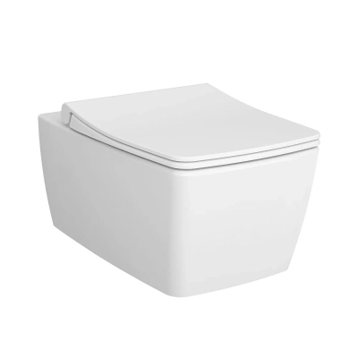 Vitra Metropole Asma Klozet Rim-ex, Gizli Montajlı, 56 cm Mat Beyaz - 1