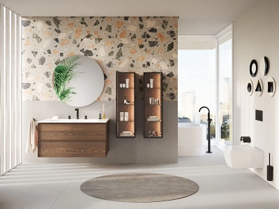 Vitra Metropole Etajerli Lavabo 120x53 cm Tek Armatür Delikli, Su Taşma Delikli, Beyaz - 3