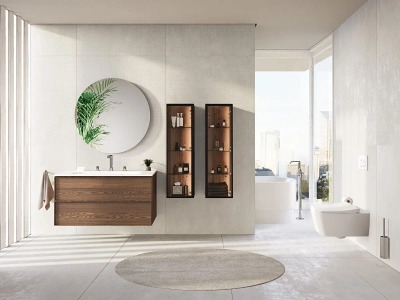 Vitra Metropole Etajerli Lavabo 120x53 cm Tek Armatür Delikli, Su Taşma Delikli, Beyaz - 4