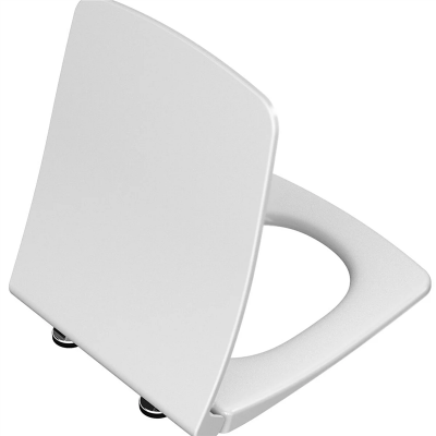 Vitra Metropole Klozet Kapağı Slim, Duroplast, Üstten Sıkmalı Yavaş Kapanır, Kolay Sök-Tak, Metal Menteşeli, Mat Beyaz - 1