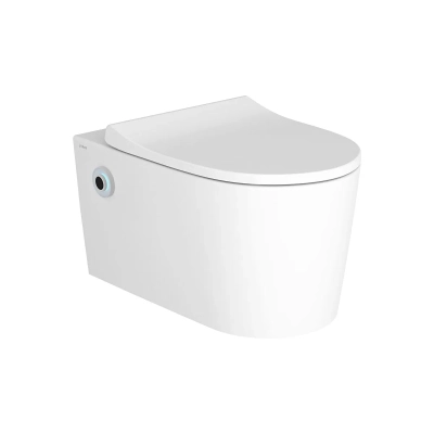 Vitra Nest Trendy Asma Klozet QuantumFlush, Gizli Montajlı, 57 cm Temassız, Clean, Beyaz - 1