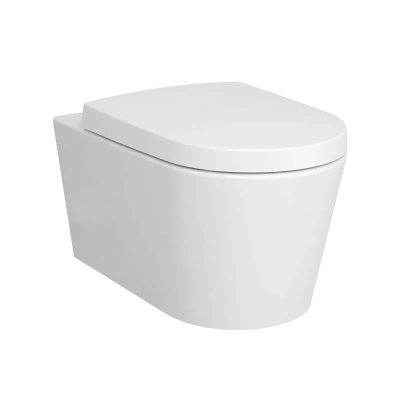 Vitra Nest Trendy Asma Klozet Rim-ex, Gizli Montajlı, 57 cm Beyaz - 2