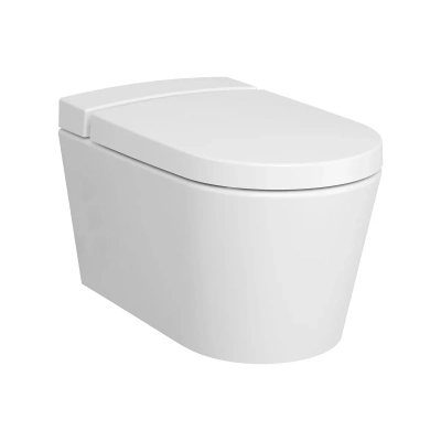 Vitra Nest Trendy Asma Klozet Rim-ex, Gizli Montajlı, 57 cm Fresh, Beyaz - 1