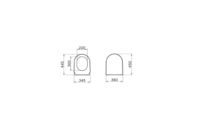 Vitra Nest Trendy Klozet Kapağı Duroplast, Üstten Sıkmalı Yavaş Kapanır, Kolay Sök-Tak, Metal Menteşeli, Beyaz - 2