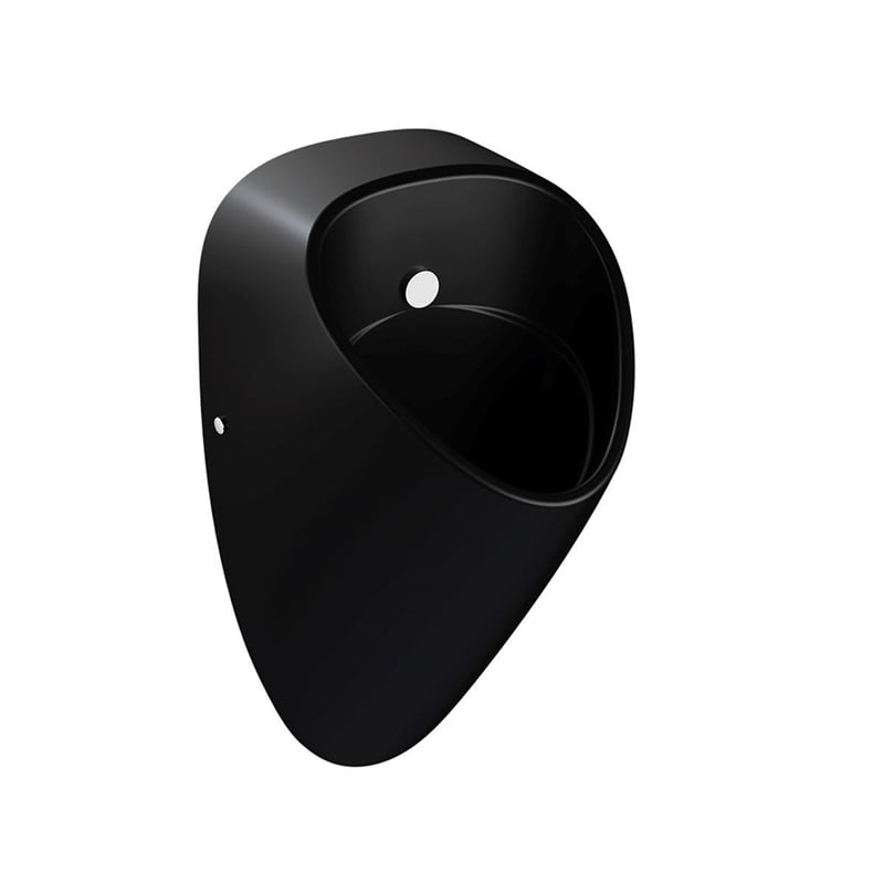 Vitra Plural Pisuvar Rim-ex Temassız, Arkadan Su Girişli, Pilli, Mat Siyah - Vitra