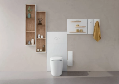 Vitra Plural Yerden Klozet Rim-ex, Duvara Tam Dayalı, 55 cm Clean, Beyaz - 4