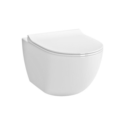 Vitra Sento Asma Klozet Gizli Montajlı, 54 cm Beyaz - 1