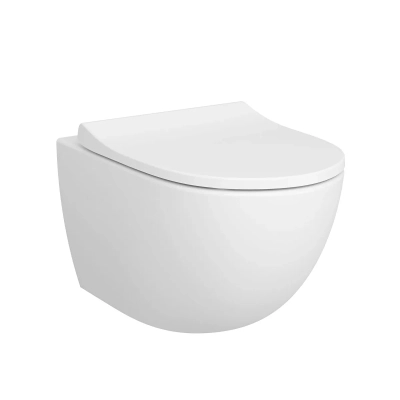 Vitra Sento Asma Klozet Rim-ex, Gizli Montajlı, 54 cm Beyaz - 1