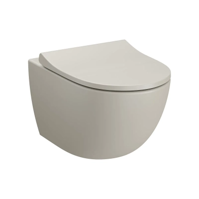 Vitra Sento Asma Klozet Rim-ex, Gizli Montajlı, 54 cm Mat Bej - 1