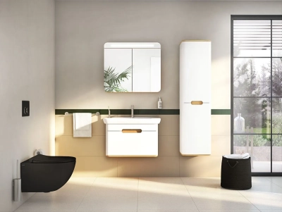 Vitra Sento Asma Klozet Rim-ex, Gizli Montajlı, 54 cm Mat Siyah - 3