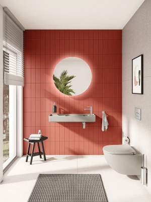 Vitra Sento Asma Klozet Rim-ex, Gizli Montajlı, 54 cm Mat Taş Gri - 3