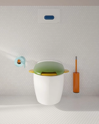 Vitra Sento Kids Asma Klozet SmoothFlush, Gizli Montajlı, 47 cm Beyaz - 1