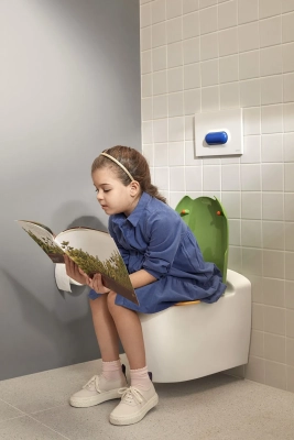 Vitra Sento Kids Asma Klozet SmoothFlush, Gizli Montajlı, 47 cm Beyaz - 2