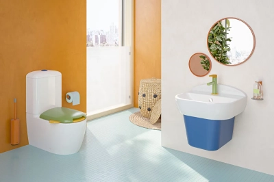 Vitra Sento Kids Rezervuar Üstten Kumandalı, Alttan Su Girişli, Beyaz - 3