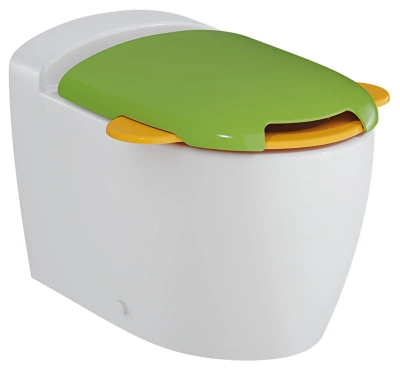 Vitra Sento Kids Yerden Klozet SmoothFlush, Duvara Tam Dayalı, 50 cm Beyaz - 1