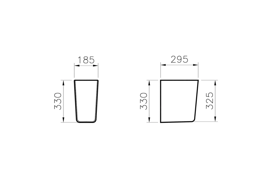 Vitra S20 Yarım Ayak Beyaz - Vitra (1)