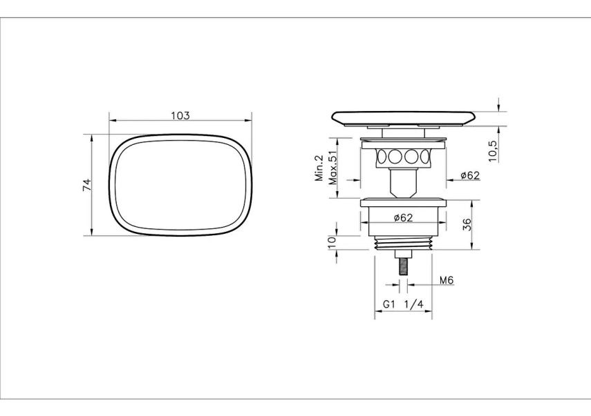 Vitra Sifon Tapası Mat Bej - Vitra (1)