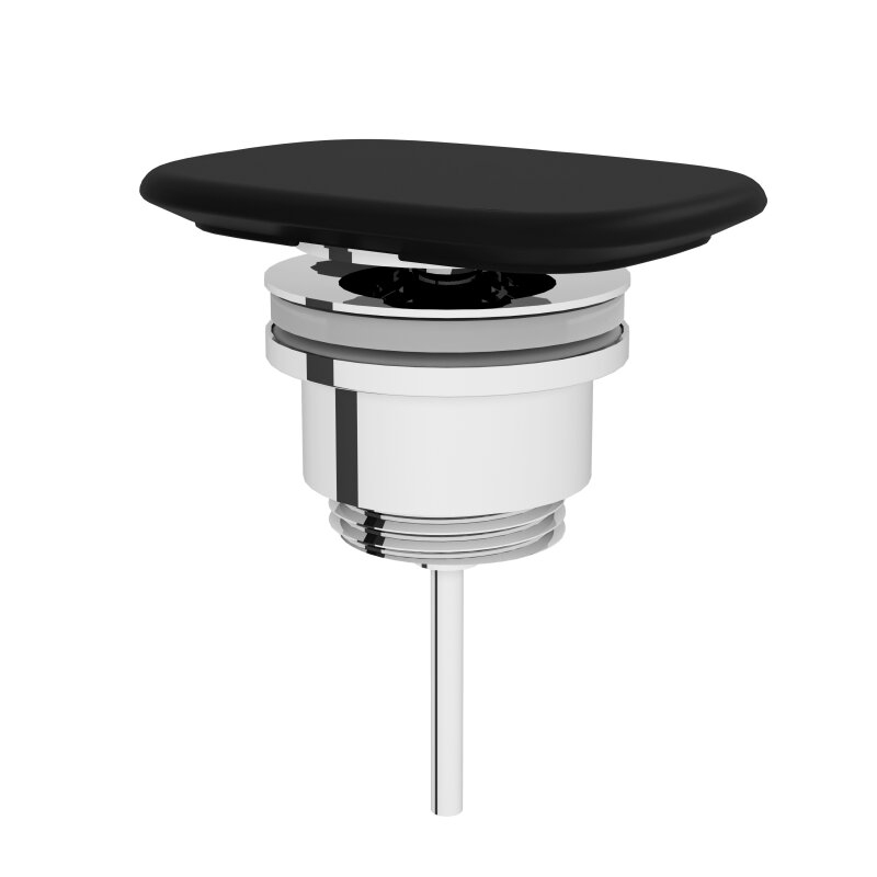 Vitra Sifon Tapası Mat Siyah - Vitra