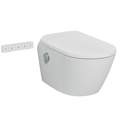 Vitra V-Care Ultra Akıllı Asma Klozet 60 cm Temassız, Beyaz - 1