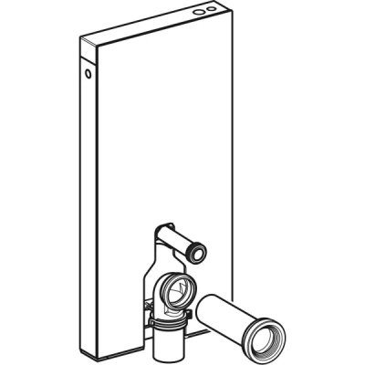 Geberit Monolith Plus Yere Oturan Klozet Modülü – 101 cm, Antrasit Cam - 4